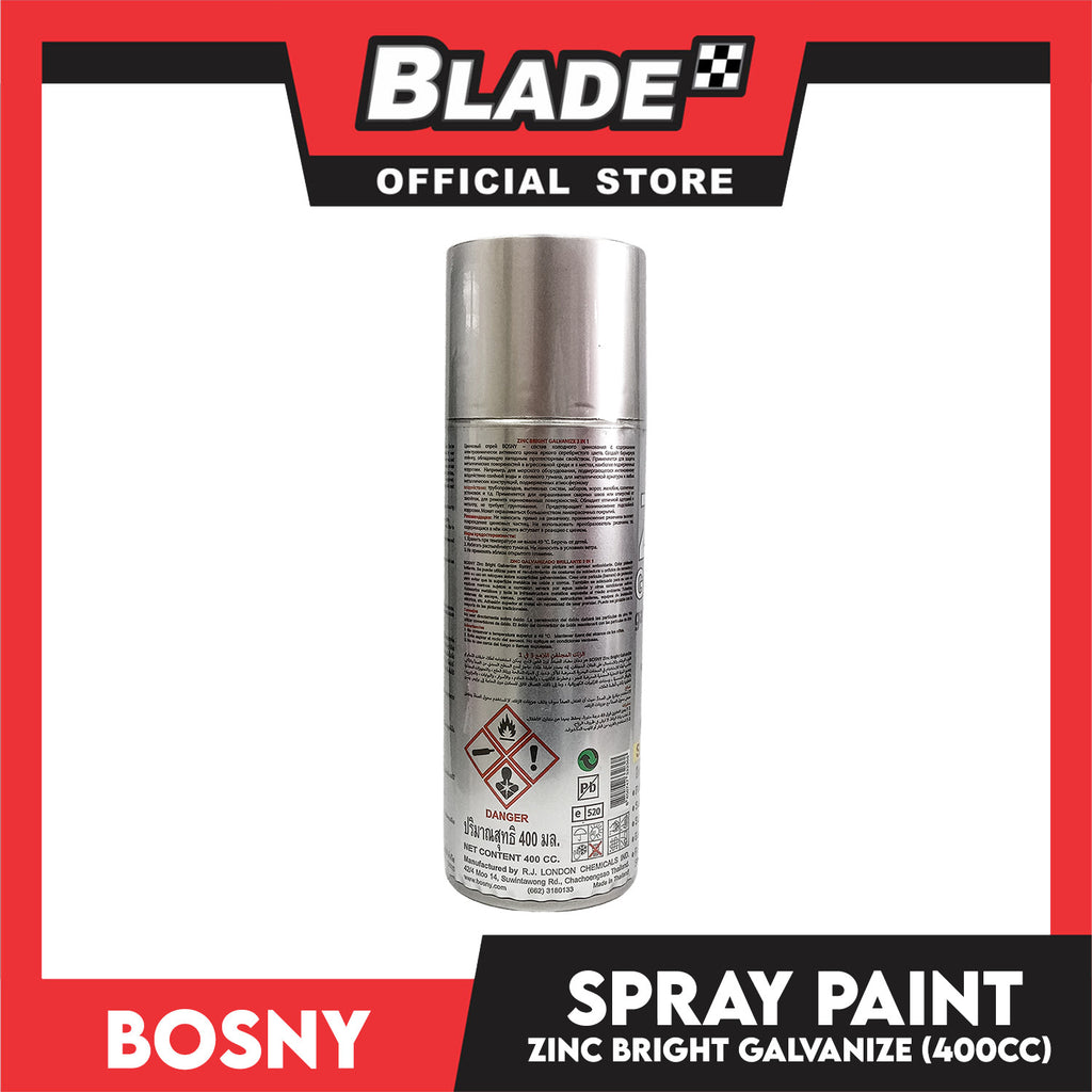 Bosny Zinc Galvanize Spray Paint B136 400CC –