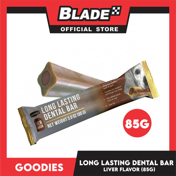 Goodies Long Lasting Dental Bar Dog Treats (Liver Flavor) 85g