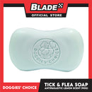Doggies' Choice Tick and Flea Dog Soap, Antiparasitic 90g (Lemon Scent)