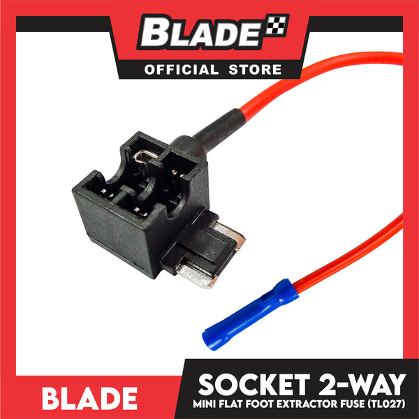Blade Socket 2-Way Mini Flat Foot Extractor Fuse (TL027)