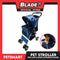 Pet Stroller 3 Wheels for Cats and Dogs, Blue Color (OT2230041) 36cm x 73cm x 105cm
