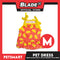 Pet Dress Lemon Salmon Pink with Yellow Spaghetti Strap Design, Medium Size (DG-CTN202M)