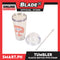 Gifts Tumbler with Straw AP1468 (Assorted Colors and Designs)