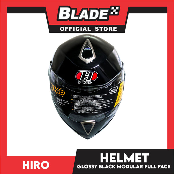 HIRO Helmet HD-701 Gloss Black (Modular)