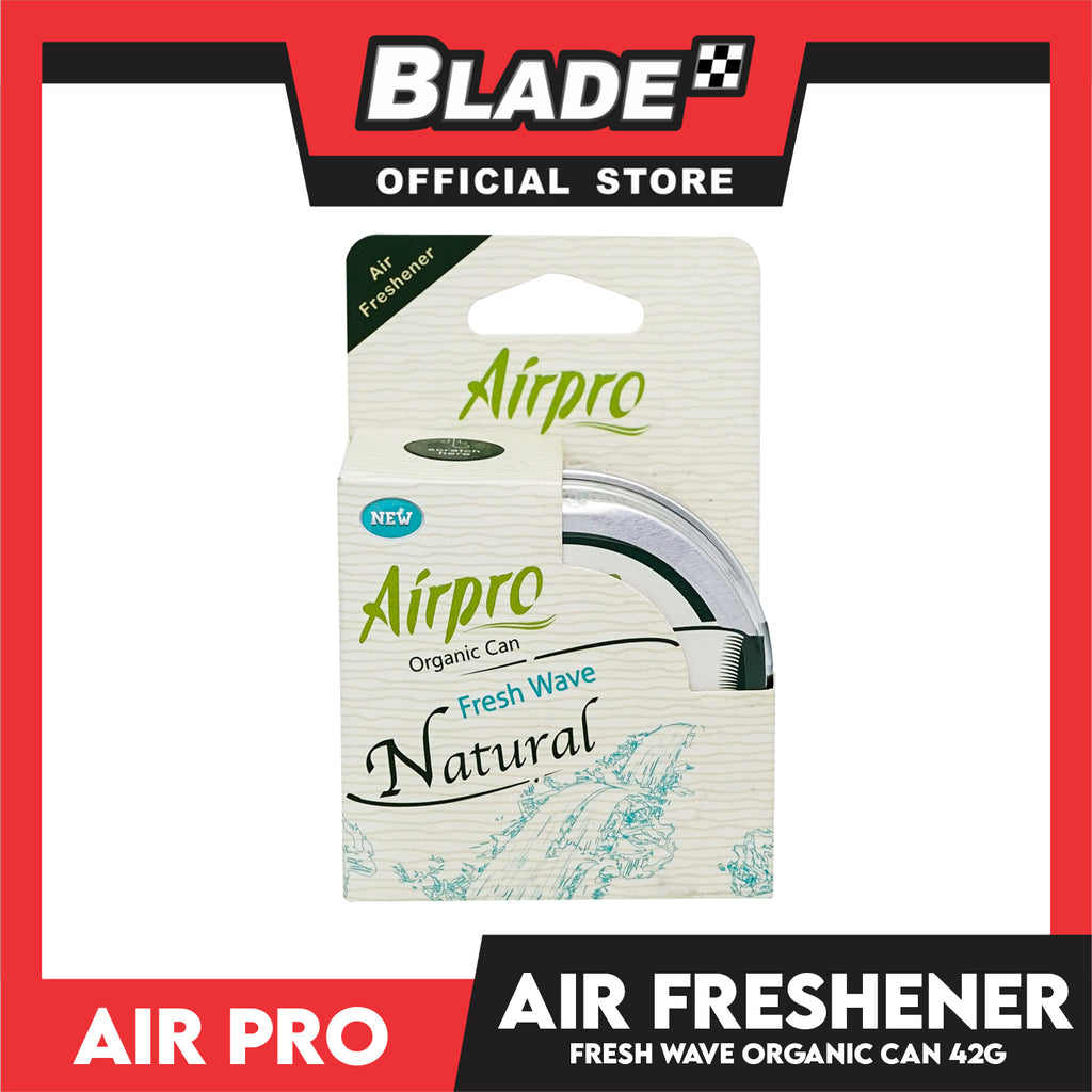 Airpro Air Freshener Organic Can Fresh Wave Natural 42g blade.ph