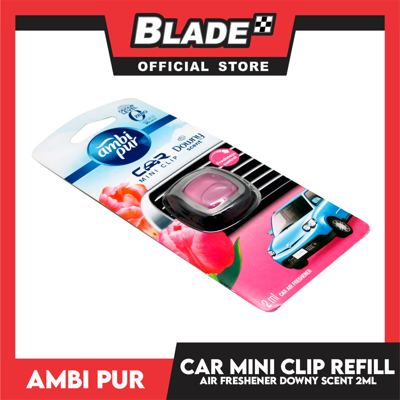 AmbiPur Car Air Freshener Mini Clip 2ml (Downy Scent)
