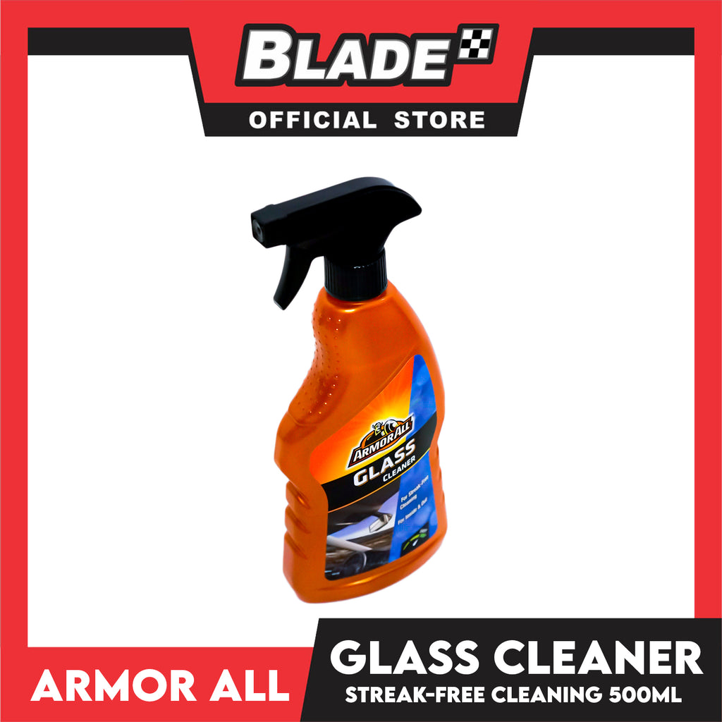 Armor All Glass Cleaner 500ml For Streak Free Cleaning, Designed To Re