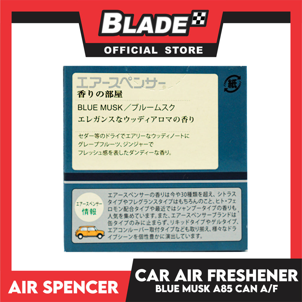 Air Spencer Car Air Freshener Cartridge A85 (Blue Musk) –