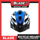 Blade Bicycle Helmet LF-A021 (Glossy Blue White Silver)