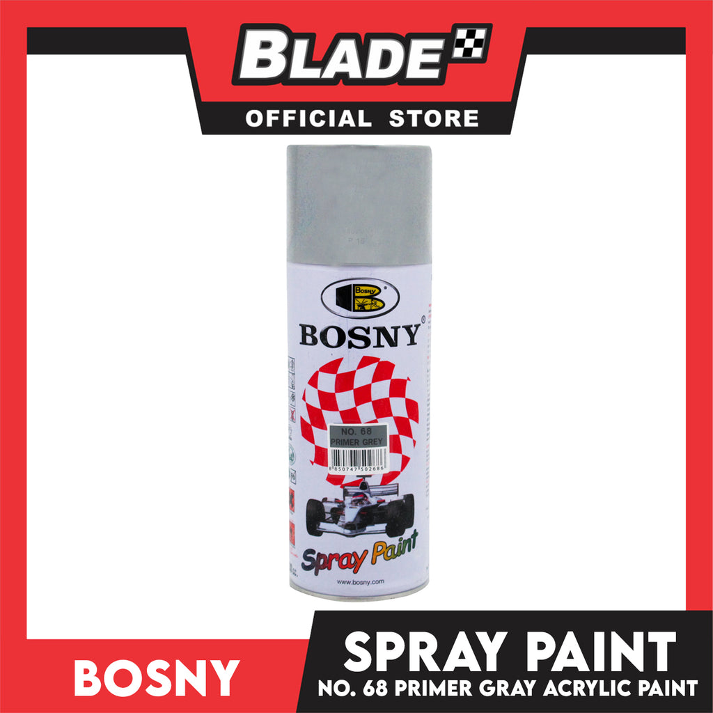 Bosny Spray Paint (Primer Gray) – - Main Image
