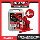 Blade Hydraulic Bottle Jack 4 Ton (Red) for Toyota, Mitsubishi, Honda, Hyundai, Ford, Nissan, Suzuki, Isuzu, Kia, MG and more