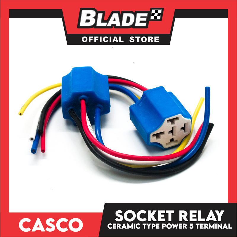 Casco Socket Relay Ceramic Type Power 5 Terminal Circuit