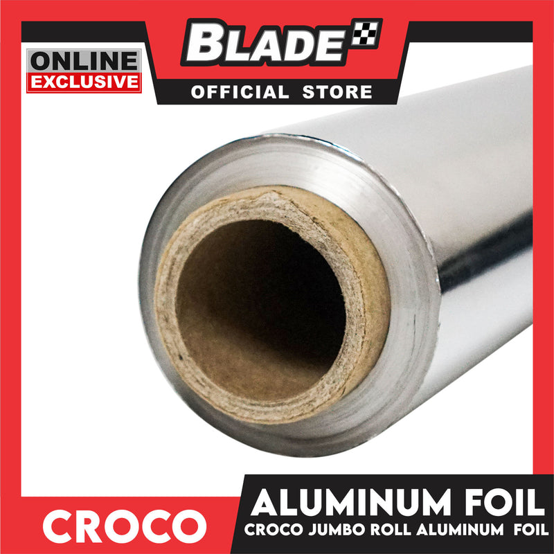 Croco Wrap Aluminum Foil Jumbo Roll 30cm x 150m