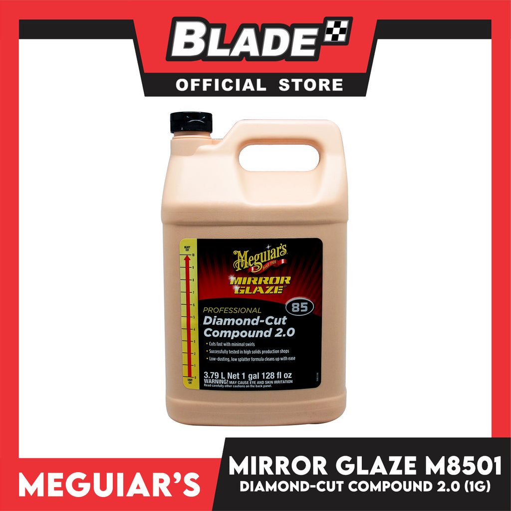 Meguiar's Mirror Glaze Diamond-Cut Compound 2.0 - 1 Gal. M8501