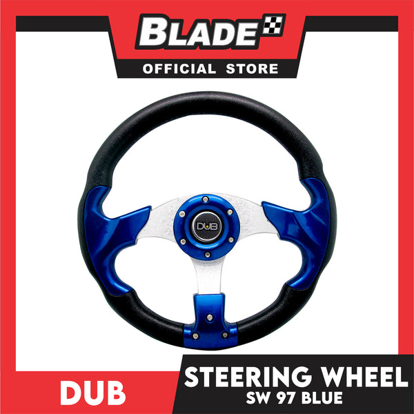 Dub Steering Wheel 97 (Blue) Steering Wheels & Accessories