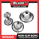 Doggo Non-Slip Bowl (Medium) Durable Stainless Pet Feeding Bowl
