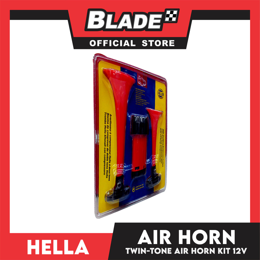 Hella Twin-Tone Air Horn Kit (Red) –