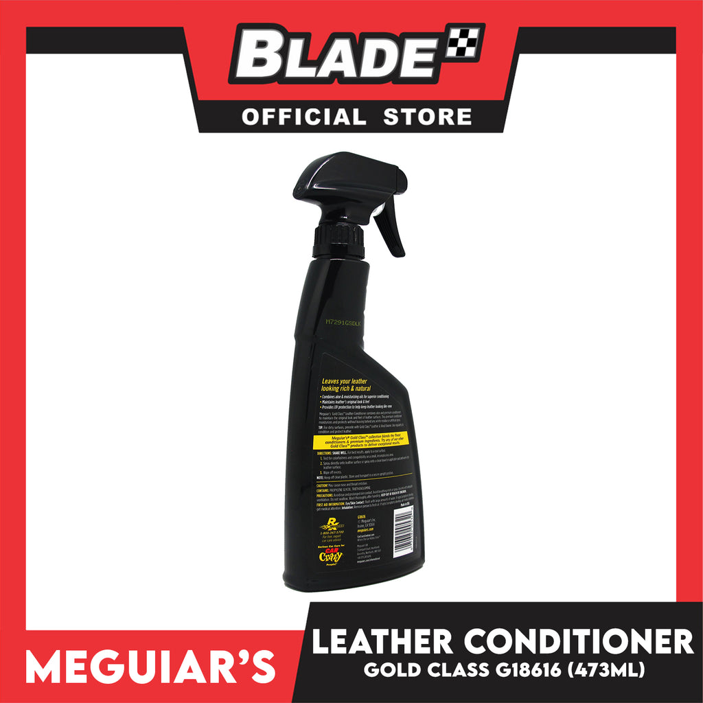 Meguiar's G18616 Gold Class Leather Conditioner 473ml