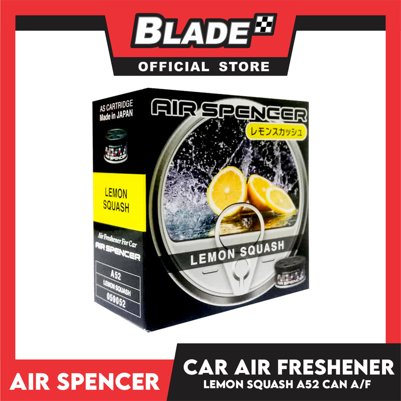 2pcs Air Spencer Eikosha Car Air Freshener with 1pc Holder (Lemon Squash) Heavy Duty, Last Long