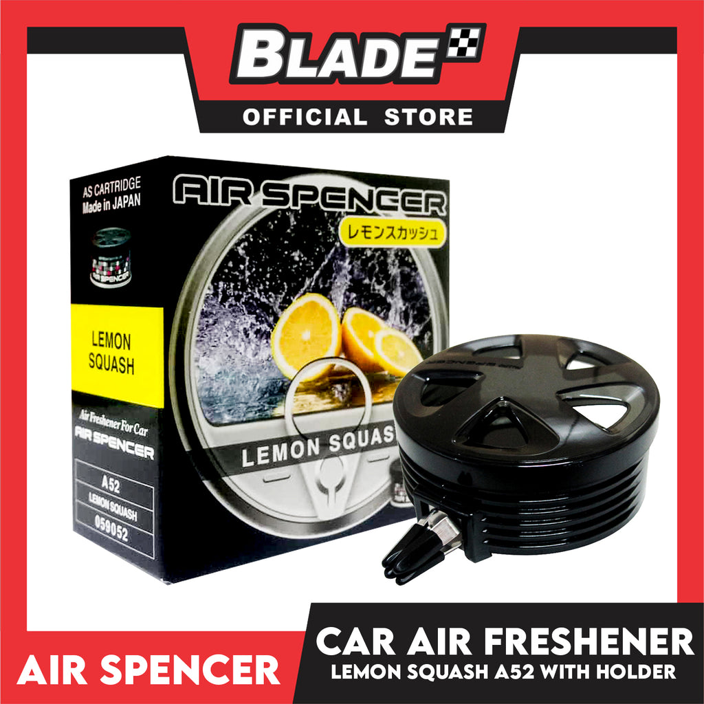 Air Spencer Car Air Freshener A52 with Holder (Lemon Squash) –