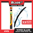 Nwb Design Wiper Blade 22/550mm NU-022L for Ford Ranger, Honda Accord, City, Hyundai Tucson, Kia Carnival, Mitsubishi Outlander