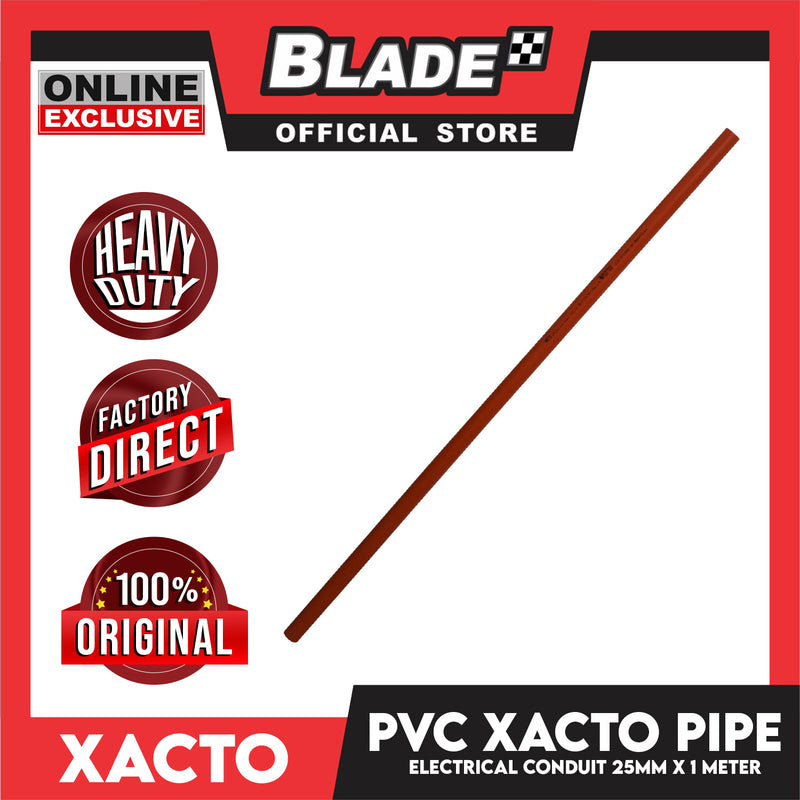 Xacto PVC Electrical Conduit Pipe 25mm(3/4'') x 1Meter