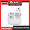 Promate Bluetooth Earphone with Charging Case 400mah Harmoni (White) High Definition Intellitouch TWS Earphone Wireless Earbuds Headphones