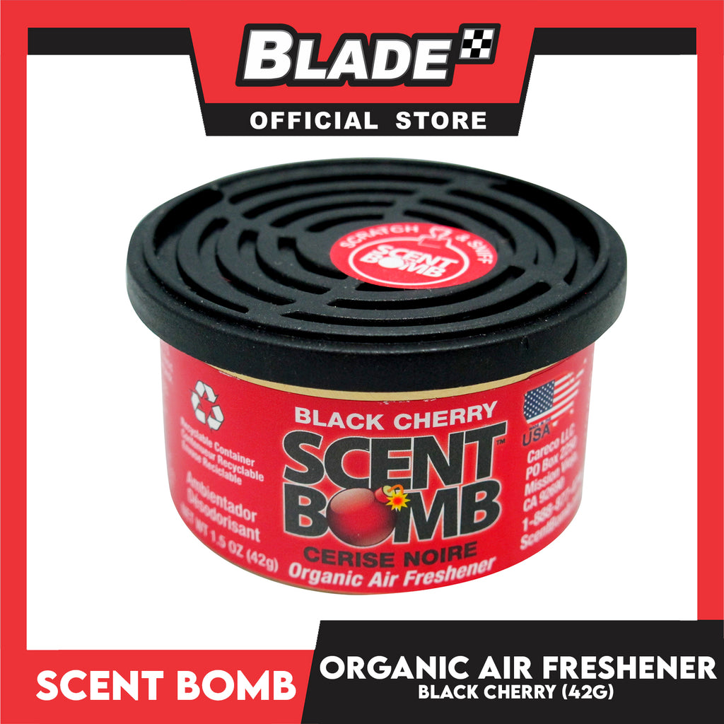 Scent Bomb Organic Air Freshener Black Cherry 42g –