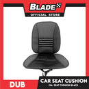 Dub Car Seat Cushion 13A (Black) Comfortable Backrest Support Universal Sit with Adjustable Hook