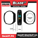 Smart Bracelet M4 Fitness Tracker Smart Watch (Black) Wristband for Health Monitoring