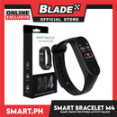 Smart Bracelet M4 Fitness Tracker Smart Watch (Black) Wristband for Health Monitoring