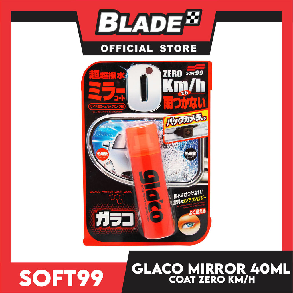 Soft 99 Glaco Mirror Coat Zero for car side mirror, Car Accessories,  Accessories on Carousell