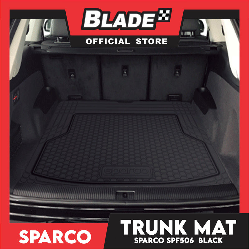 Sparco Trunk Mat SPF506 PVC 120 x 80cm Black