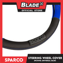 Sparco Steering Wheel Cover SPC1117BL (Blue) for Toyota, Mitsubishi, Honda, Hyundai, Ford, Nissan, Suzuki, Isuzu, Kia, MG and more