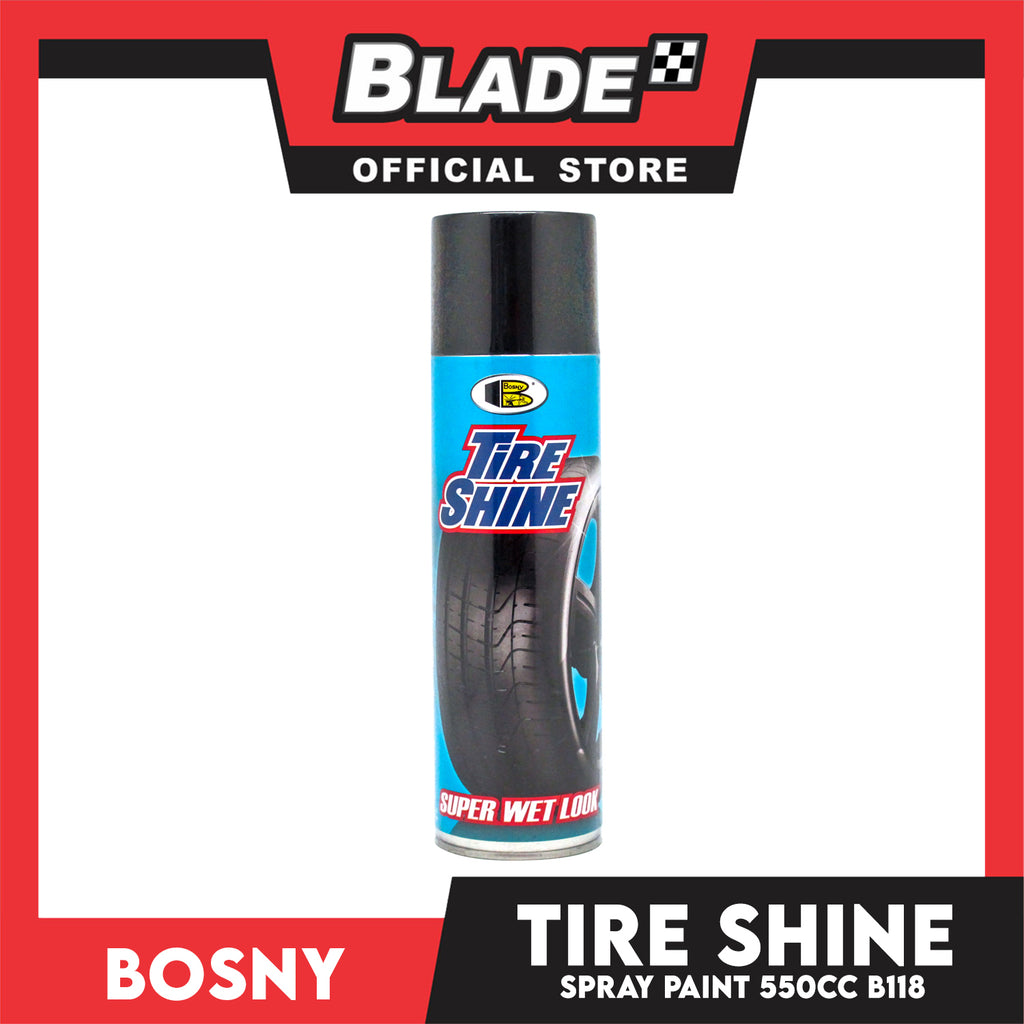 BOSNY TIRE SHINE SPRAY (B-118) 550ML