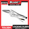 Tolsen Long Nose Jaw Locking Pliers 230mm 9'' (Industrial) 10053