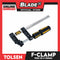 Tolsen F-Clamp with Rubber Grip and Pad Protector 50x150mm (Industrial) 10161