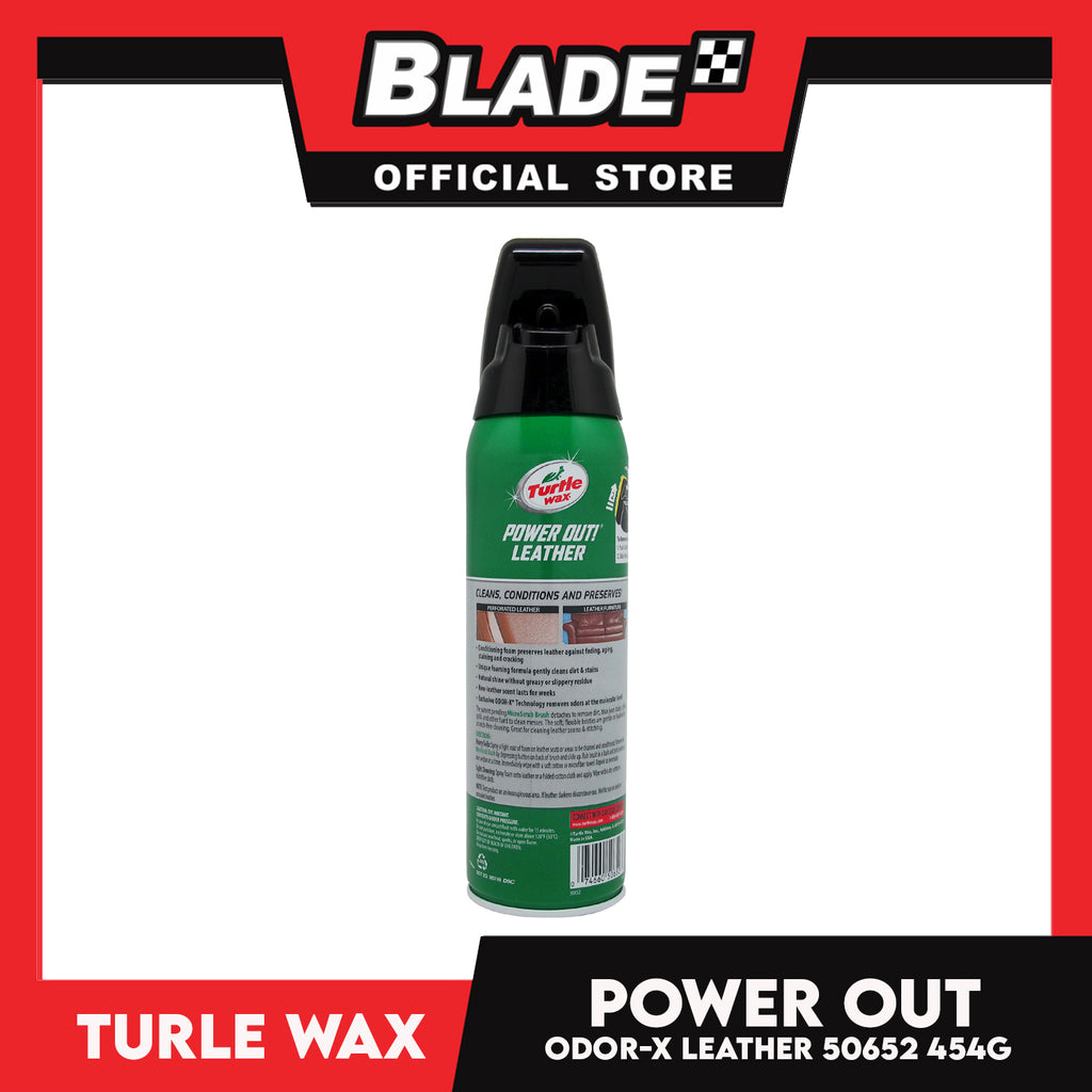 Turtle Wax Power Out Leather and Conditioner 50652 16oz. blade.ph