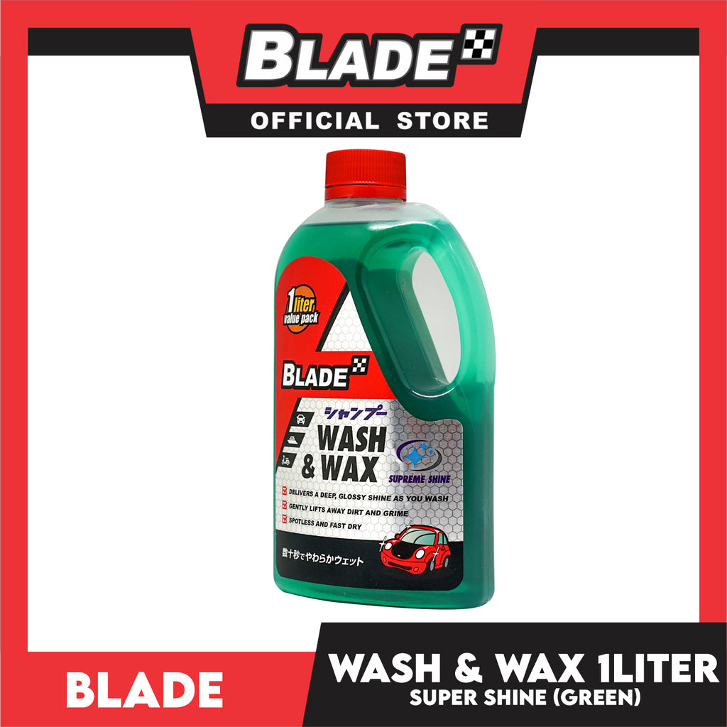 Blade Wash and Wax 1 Liter Removes Dirt, Clean and Shine Your Car Sur