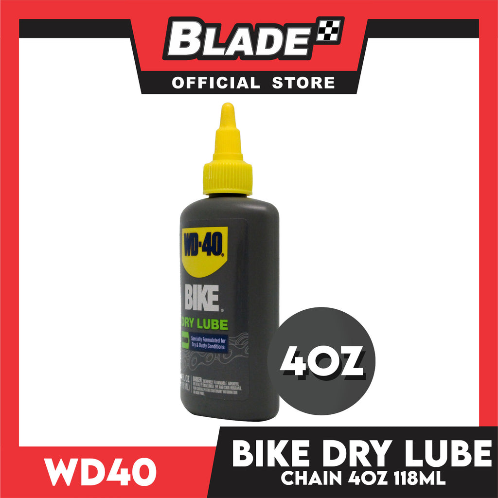 WD40 Bike Chain Lubricant Dry 118ml Specially Formulated for Dry & Du