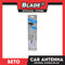 Beto Car Antenna Universal FM And AM For All Cars DX-407 (Silver)