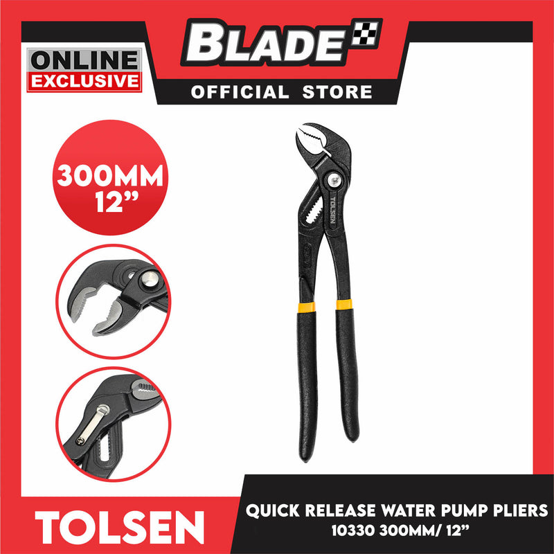 Tolsen Quick-Release Water Pump Pliers 14-Position Adjustment (Industrial) 10330
