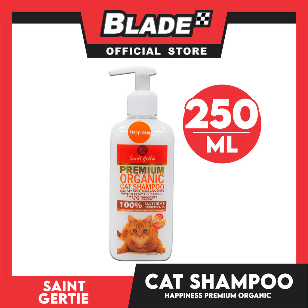 Saint Gertie Premium (Happiness Scent) 250ml Organic Cat Shampoo