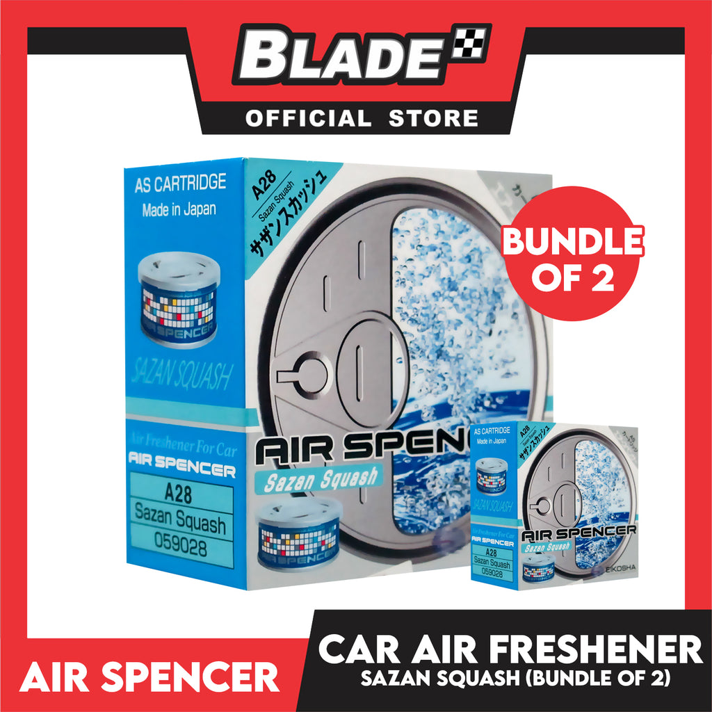 2pcs Air Spencer Eikosha Car Air Freshener A28 (Sazan Squash