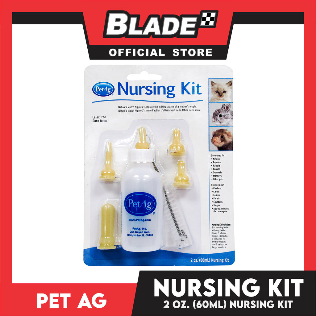 Pet Ag PetAg Nursing Kit w/Brush 2oz