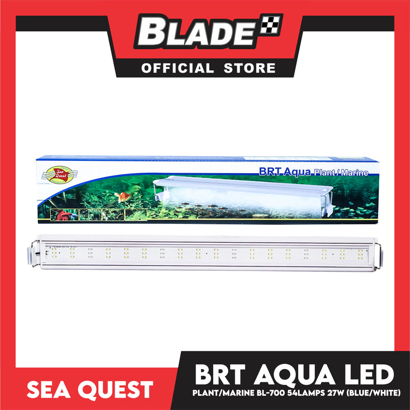 Aqua Sea Quest Product BRT Aqua Plant Marine (Blue/White) BL-700 70cm Lamp Size, 70-80cm Aquarium Size, Lamp Bead 54, 27W Power (30-35 Gallon)