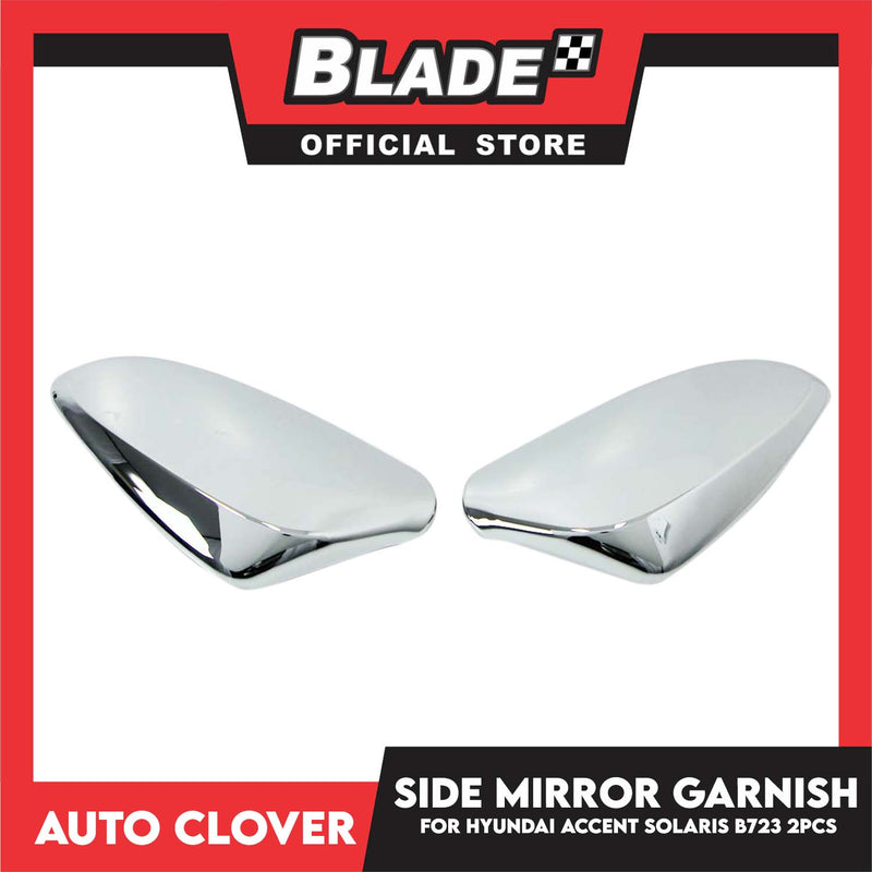 Auto Clover Side Mirror Garnish 2pcs Set B723 For Hyundai Accent Solaris, Avante MD Elantra 2010 Car Exterior Accessories