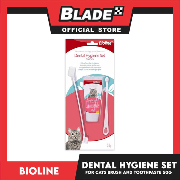 Bioline Dental Hygiene Set for Cats 50g