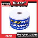 Flex POS Journal Roll Paper JP122 44MM x 70MM Cash Register POS Receipt Paper