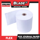 Flex POS Journal Roll Paper JP128 70MM x 70MM Cash Register POS Receipt Paper